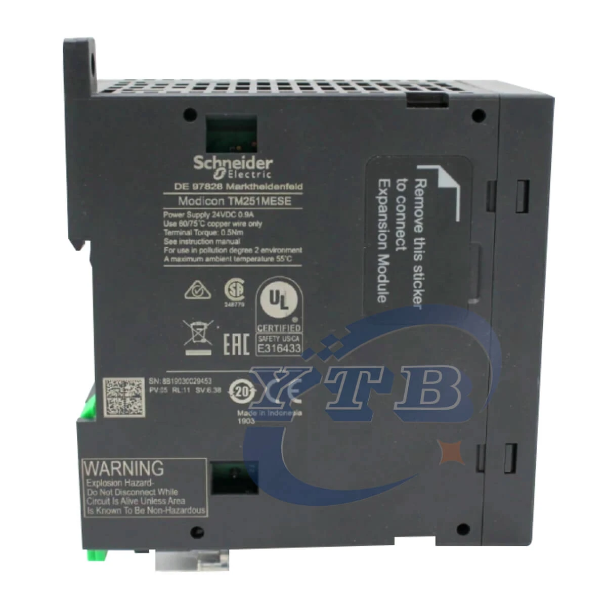 TM251MESE Compact Ethernet PLC for OEM Automation TM251MESE Compact Ethernet PLC for OEM Automation